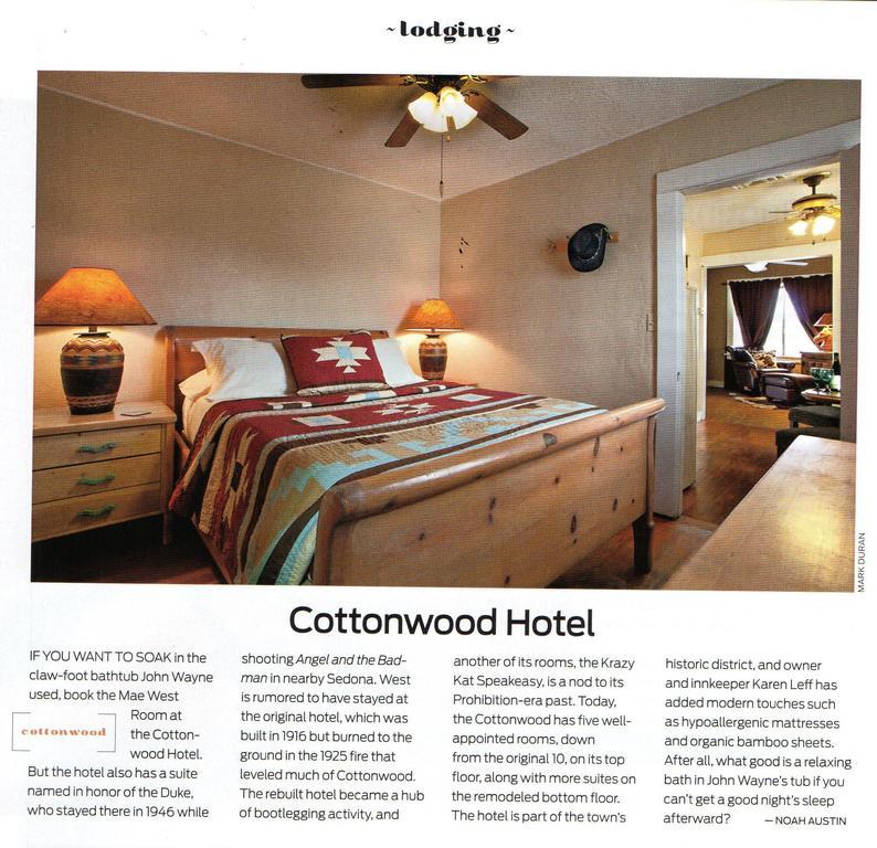 Cottonwood Hotel Exterior photo